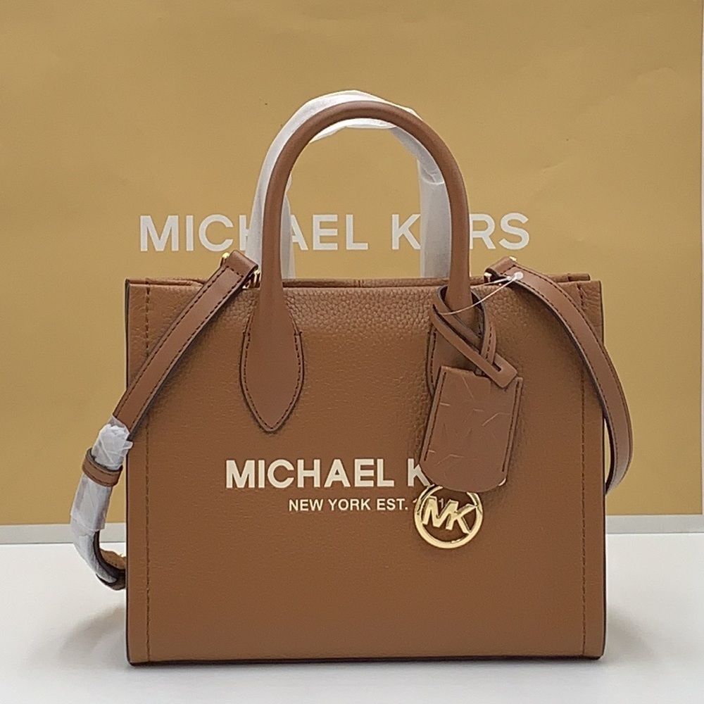 MICHAEL KORS Mirella Small Shopper TZ XBody Pebbled Leather Crossbody
Luggage - Picture 3 of 16